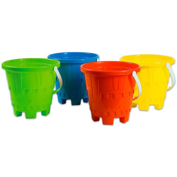 Bástyás Homokozóvödör, Kerek - Több Színben (Androni, ADR-0405-0000)