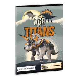   Ars Una: Age Of The Titans Vonalas Füzet A/5 21-32 (Ars Una, 53622617)