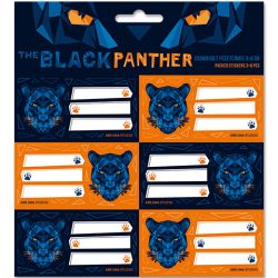   Ars Una: Black Panther Csomagolt Füzetcímke 3X6Db-os (Ars Una, 53830821)