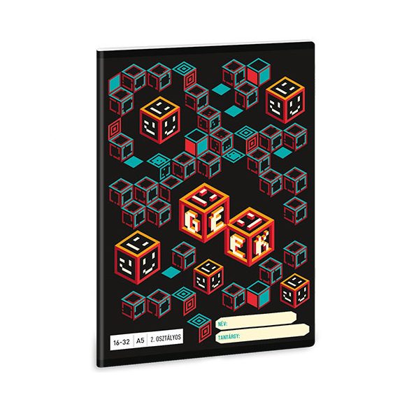 Ars Una: Geek 2.Osztályos Vonalas Füzet A/5 16-32 (Ars Una, 53592569)