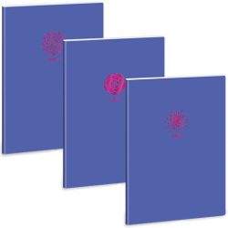   Ars Una: Soft Touch Violet Spring Extra Kapcsos Ponthálós Füzet A/4 (Ars Una, 53102461)