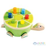 Teknős Alakú Fa Kalapácsjáték (Bino Toys, 82135)