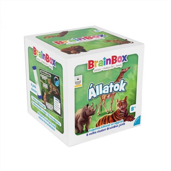 Brainbox Állatok Társasjáték - Új Kiadás (Kensho, G1-13602)