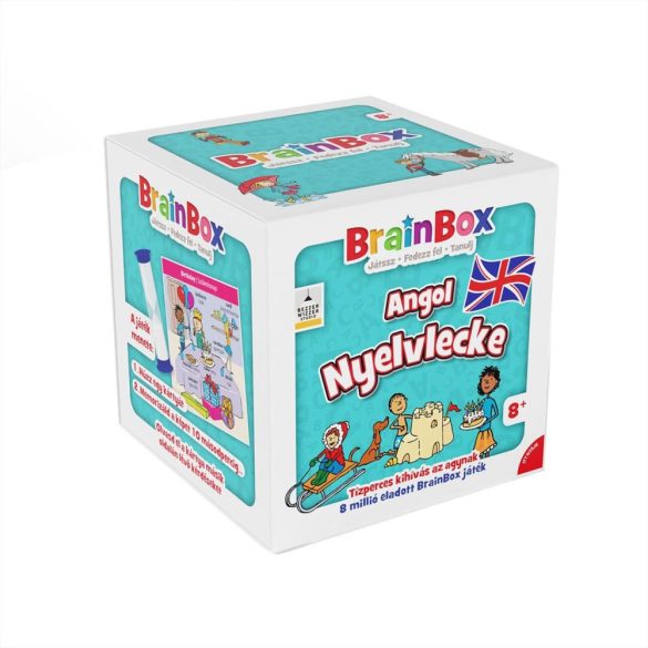 Brainbox Angol Nyelvlecke Társasjáték - Új Kiadás (Kensho, G1-13600)