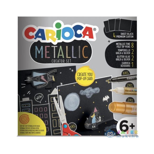 Metallic 17Db-os Kreatív Szett - Carioca (Carioca, 43165)