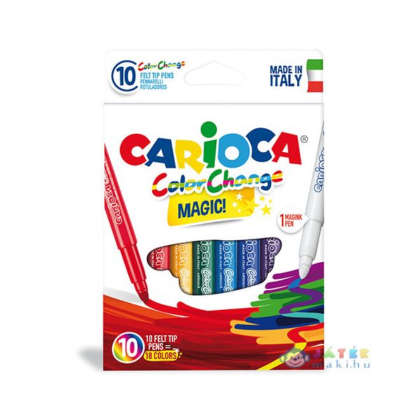 Színváltós Filctoll Készlet 9+1Db - Carioca (Carioca, 42737)