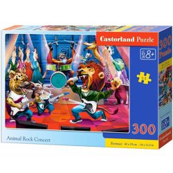   Állatok Rock Koncertje 300Db-os Puzzle - Castorland (Castorland, B-030453)