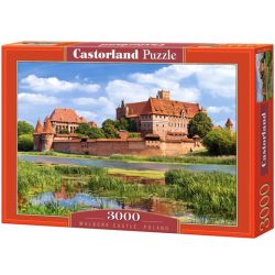   Malbork Kastély, Lengyelország 3000Db-os Puzzle - Castorland (Castorland, C-300211-2)