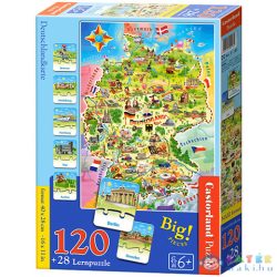   Németország 120+28Db-os Maxi Oktató Puzzle - Castorland (Castorland, E-180)