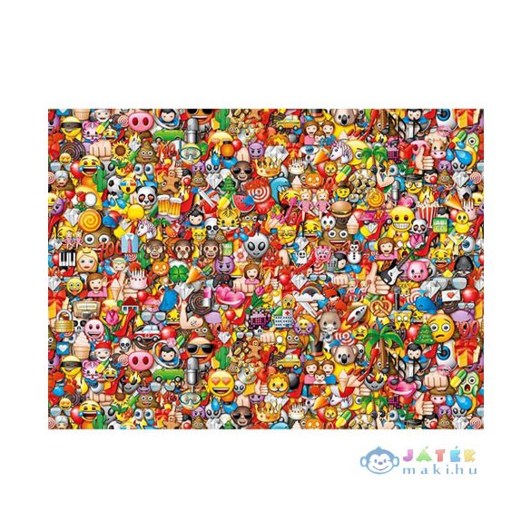 Emojik Impossible 1000 Db-os Puzzle - Clementoni (Clementoni, 39388)
