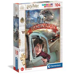   Harry Potter És A Repülő Autó Supercolor 104Db-os Puzzle - Clementoni (Clementoni, 25724)