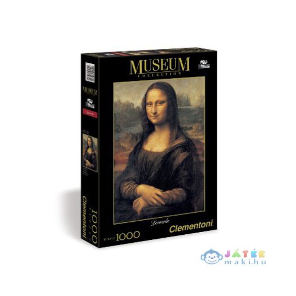 Leonardo Da Vinci: Mona Lisa 1000 Db-os Puzzle - Clementoni (Clementoni, 314133)