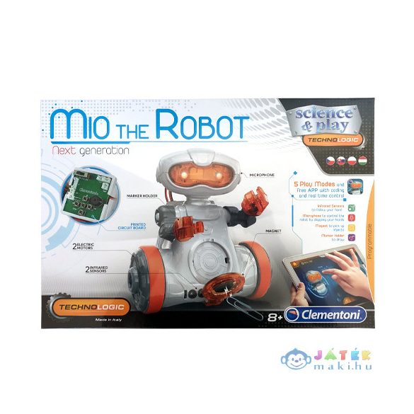 Clementoni: Mio A Robot Next Generation Tudományos Játékszett (Clementoni, 50316)