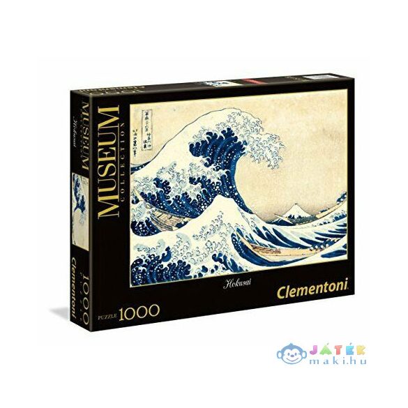 Museum Collection: Kacusika Hokuszai - A Nagy Hullám 1000 Db-os Puzzle - Clementoni (Clementoni, 39378)