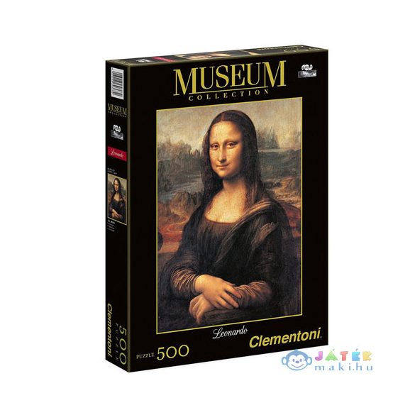 Museum Collection: Leonardo Da Vinci - Mona Lisa 500 Db-os Puzzle - Clementoni (Clementoni, 30363)