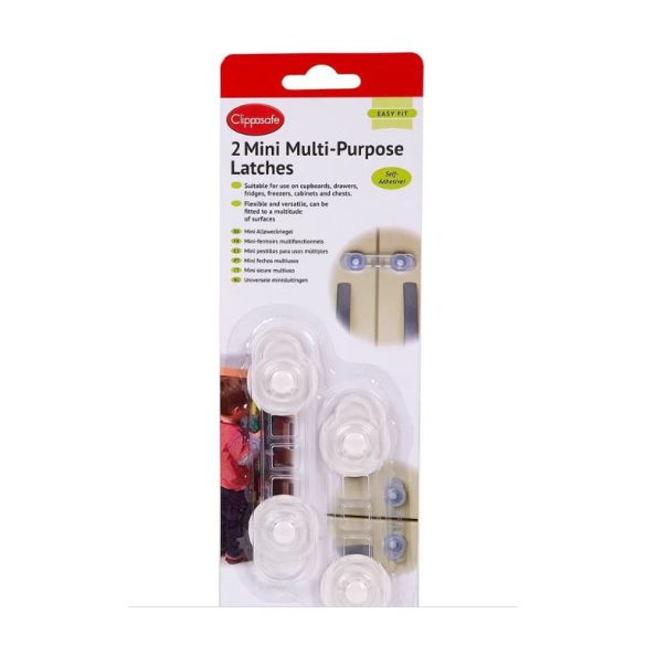 Clippasafe Öntapadós zár multifunkciós mini 2db 85