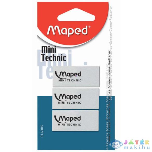 Maped: Technic Radír Készlet - 3 Db-os (Corwell, IMA011305)