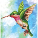 Diamond Dotz: Gyémántszemes Kirakó - Repülő Kolibri (Diamond Dotz, DD5031)
