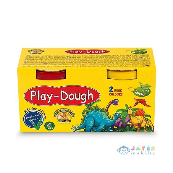 Play-Dough: Heroes Dinós Gyurma Szett 2Db-os (ER Toys, ERN-056)
