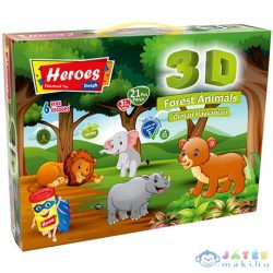   Play-Dough: Heroes Dzsungel Gyurma Szett 21Db-os (ER Toys, ERN-571)