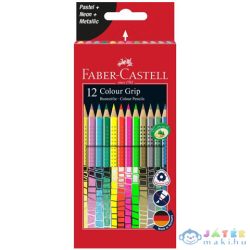   Faber-Castell: Grip Színes Ceruza Készlet 12Db-os (Faber-Castell, 201569)