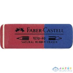   Faber-Castell: Kaucsuk Radír Kék/Piros Ceruzához És Tollhoz (Faber-Castell, 7070-40)