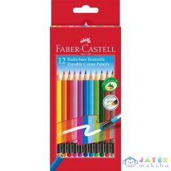   Faber-Castell: Színesceruza Szett Radírvéggel 12Db (Faber-Castell, 116612)