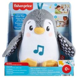   Fisher-Price: Egyensúlyozó Pingvin Plüssfigura (Fisher-Price, HNC10)