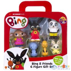   Bing És Barátai: 6Db-os Figura Szett (Flair Toys, BING3519)