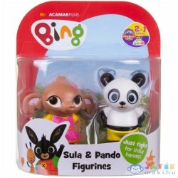   Bing És Barátai: Sula És Pando Műanyag Figura Szett (Golden Bear, BING3540)