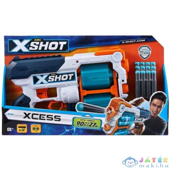 X-Shot: Xcess Duplatáras Szivacslövő Fegyver (Formatex, XSH36188)