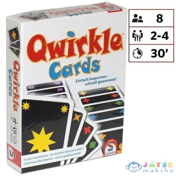 Qwirkle Kártyajáték (Game, 16821-794)