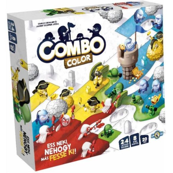 Combo Color - Színezős Családi Társasjáték (Gemklub, ASM34601)