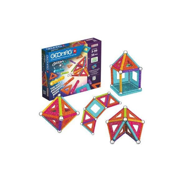 Geomag Glitter Panels: 35 Db-os Készlet (Geomag, 20GMG00535)
