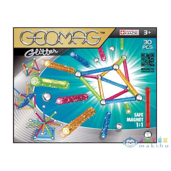 Geomag Glitter: 30 Db-os Csillámos Készlet (Geomagworld, GMG00531)