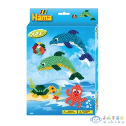   Hama: Delfines Vasalható Gyöngy Szett 2000Db-os Midi (Hama, 3435)