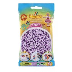   Hama Vasalható Gyöngy - 1000 Db-os Pasztell Lila Midi (Hama, HAMA 20796)