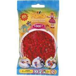  Hama Vasalható Gyöngy - 1000 Db-os Piros Színű Midi (Hama, HAMA 20722)