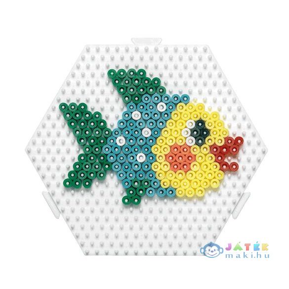 Hama Vasalható Gyöngy Alaplap Midi - Hatszögletű Összekapcsolható (HAMA 329)