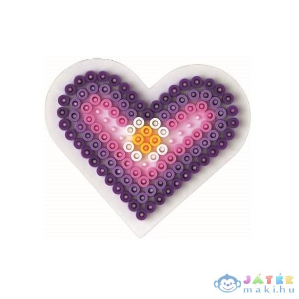 Hama Vasalható Gyöngy Alaplap Midi - Kis Szív (HAMA 236)