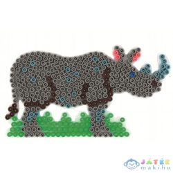 Hama Vasalható Gyöngy Alaplap Midi - Orrszarvú (HAMA 295)