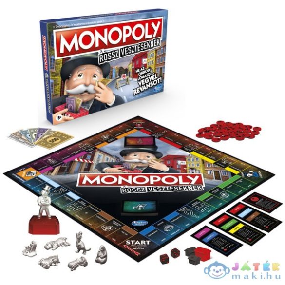 Monopoly: A Rossz Veszteseknek (HASBRO, E9972165)