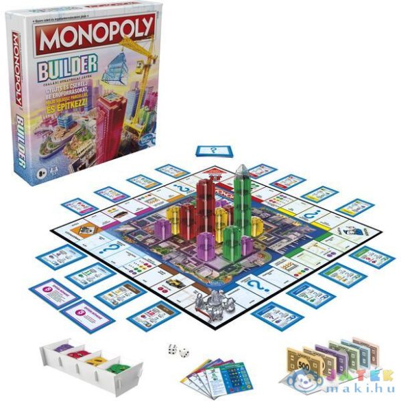 Monopoly: Builder Társasjáték (HASBRO, F1696165)