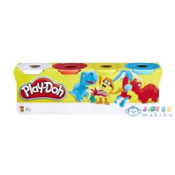   Play-Doh: 4 Darabos Gyurma Készlet - Vegyes Színekben (Hasbro, B5517)