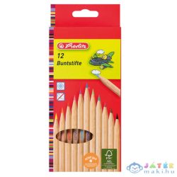 Herlitz Színes Ceruzák - 12 Db - Natúr (Herlitz, 8660086)