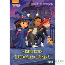   Dóra És Barátai: Kísérteties Halloweeni Éjszaka Matricás Mesekönyv (JCS Média, 670657)