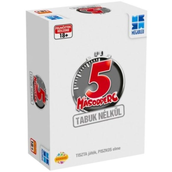 Megableu: 5 Másodperc 3 Válasz Tabuk Nélkül - Felnőtt Társas (Kensho, 678806)