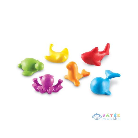 Szortírozó Tengeri Állatok (72 Db-os Készlet) (Leaming, LER 3341)