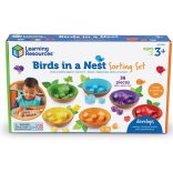 Madarak A Fészekben Szortírozó-Párosító Szett (Learning Resources, LER5554)