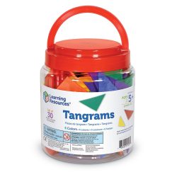 Tangram (Hatszínű) (Learning Resources, LER0416-6)